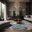 Tapis rose soyeux et moelleux-1915811159