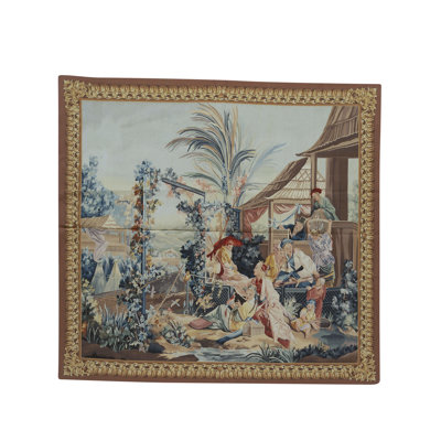 Hand-Knotted High-Quality Green Area Rug