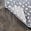 Tapis gris clair / crème Lindhaus-1139097080