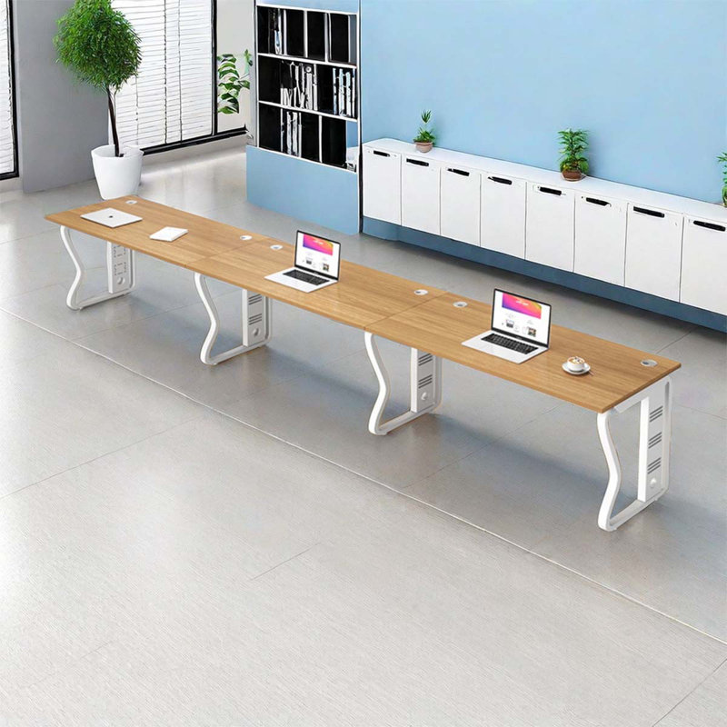 Milaynah 141.73'' W Rectangle Partition Desk