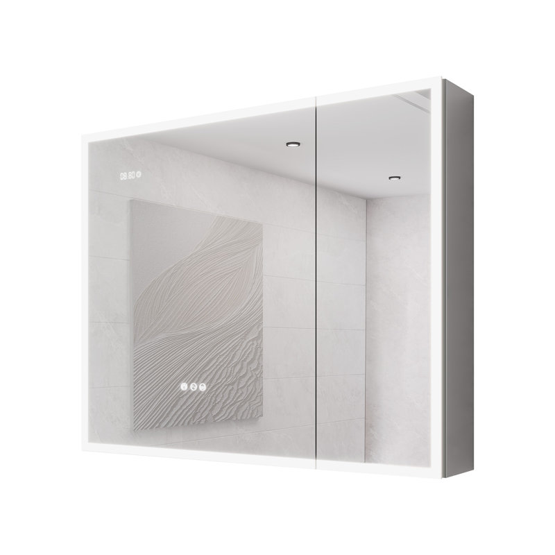 Armoire à pharmacie à miroir sans cadre H 36 po Latroya, H 30 po x l 36 po x P 6 po