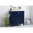 Gera 30 " W Freestanding Standard Free Standing 1 Single Vanity Bathroom Vanity With Engineered Marble Top-182008243