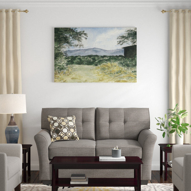 «Virginia Woods III» par Natasha Chabot, reproduction d'art sur toile tendue, H 32 po x l 48 po