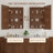 16'' W x 24'' H  Wood Framed Bathroom Medicine Cabinet with Mirror, Adjustable Shelves, Reversible Door, Wall-Mount or Recessed, Oak, Fully Assembled-269072945-293337163