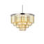 Lustre à niveaux unique 17 lumières Yazmin-27969457-27969458