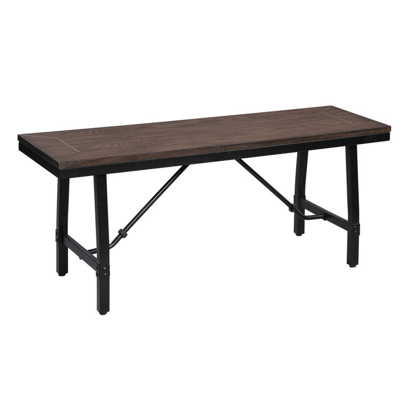 Oak And Rectangle Bench, A Stylish And Sturdy Seating Option For Any Space