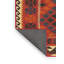 Tapis noir/orange/beige contemporain-1477294893