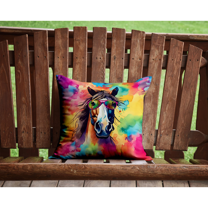 Coussin Hippie, H 14 po x l 14 po