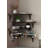 Wall-Mounted Brown Rustic Wood Corner Hanging Shelf Set (4 Pieces), Multi-Functional Storage And Display Shelf, Suitable For Home Décor, Kitchen, Bathroom, And Office Spaces.-1595565469