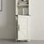 Cube autoportant 70,86 pouces avec 5 tablettes Broxton-130088514