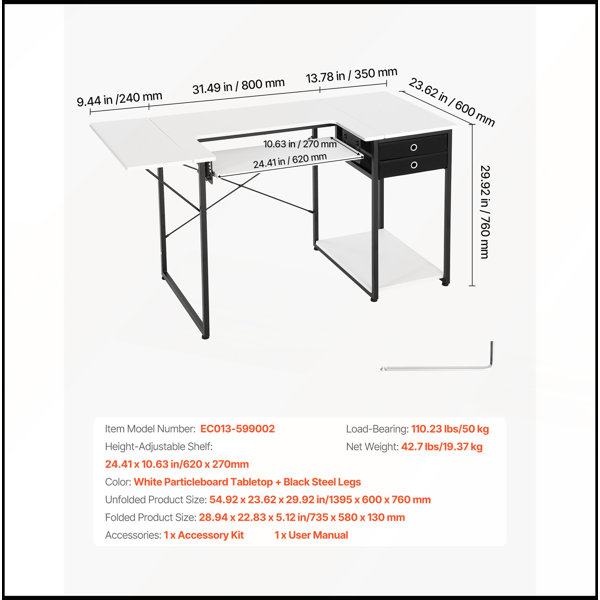 Dimensions du produit