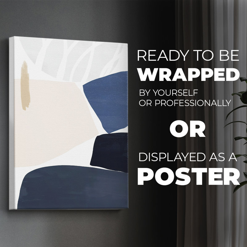 DenimAndSandII -Canvas Print Only - NOT FRAMED, 18" H x 12" W