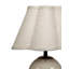 Dottie Blown Glass Table Lamp With Raffia Shade, Blue-946490570