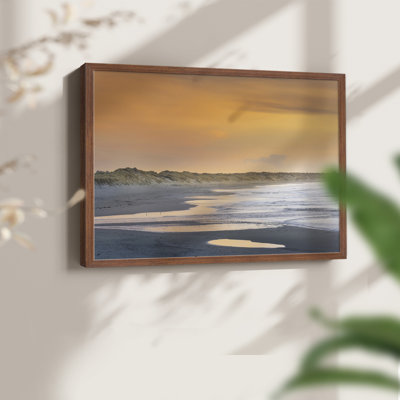 Endless Shores -Framed Print - Restickable