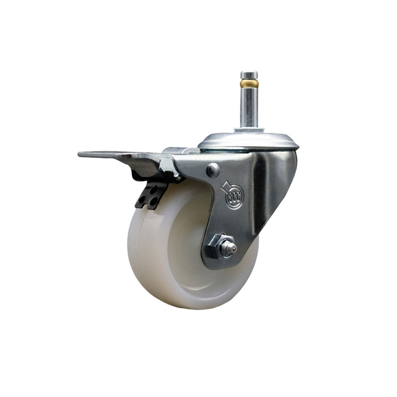 Nylon Swivel Grip Ring Stem Caster