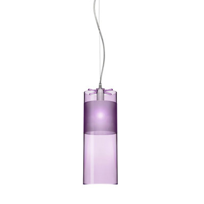 Luminaire suspendu à cylindre simple 1 lumières