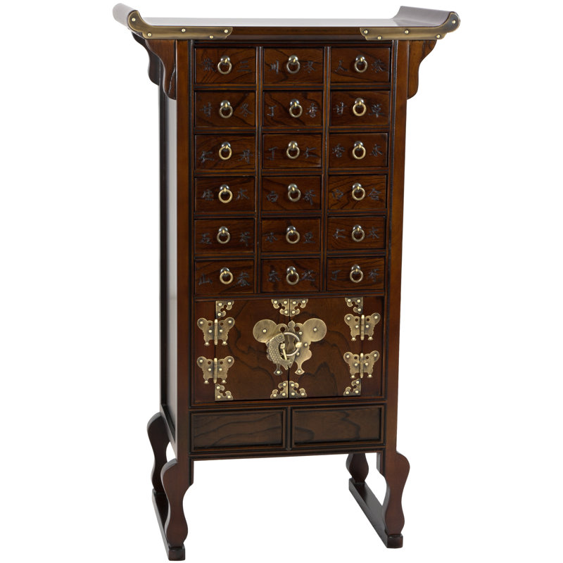 Commode décorative 18 tiroirs Dianalee