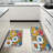 Colorful Floral Bouquet, 2 Pcs Non Slip Kitchen Mats-1667538480