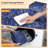 Washable Modern Carpet Chic Bordered Area Rugs for Dining Room-1283408852