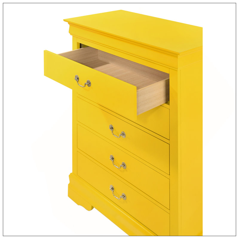 Commode, jaune, Jaune