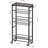 4 Tier Slim Rolling Storage Cart with Pull-Out Baskets