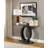 Rehberg 47.25'' Glass Top Console Table-106209087