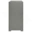 Commode 6 tiroirs ultrabrillante