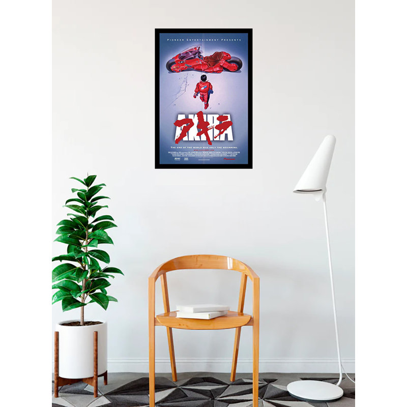 Akira, impression sur affiche encadrée