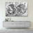World Map " Hemispheres Contrast World Map " by Tess P 3 - Pieces-92760919