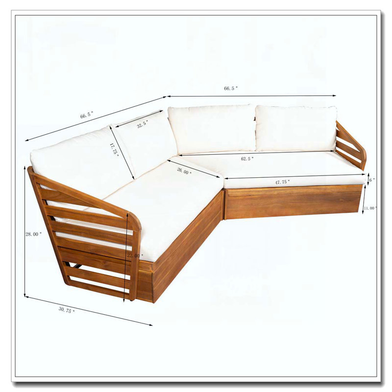 Patio V Sofa Setctional set