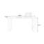 Burlywood Rectangular Solid Wood Writing desk-1787412787