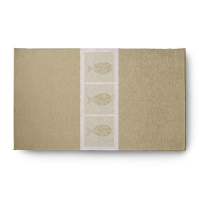 Tapis intérieur / extérieur taupe Manilla