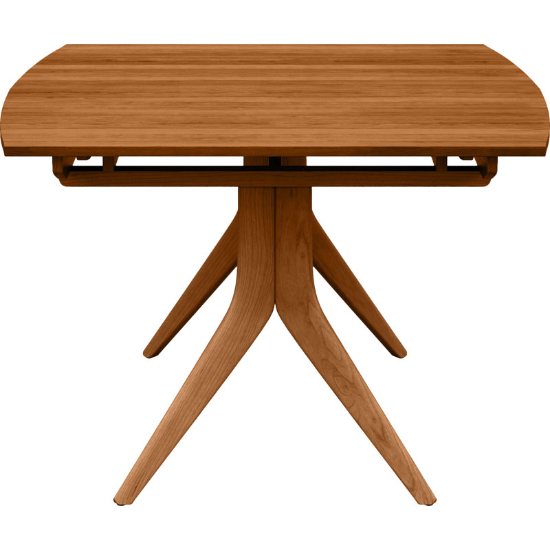 Catalina Trestle Extensions Table, Autumn Cherry, 30" H x 66" L x 46" W