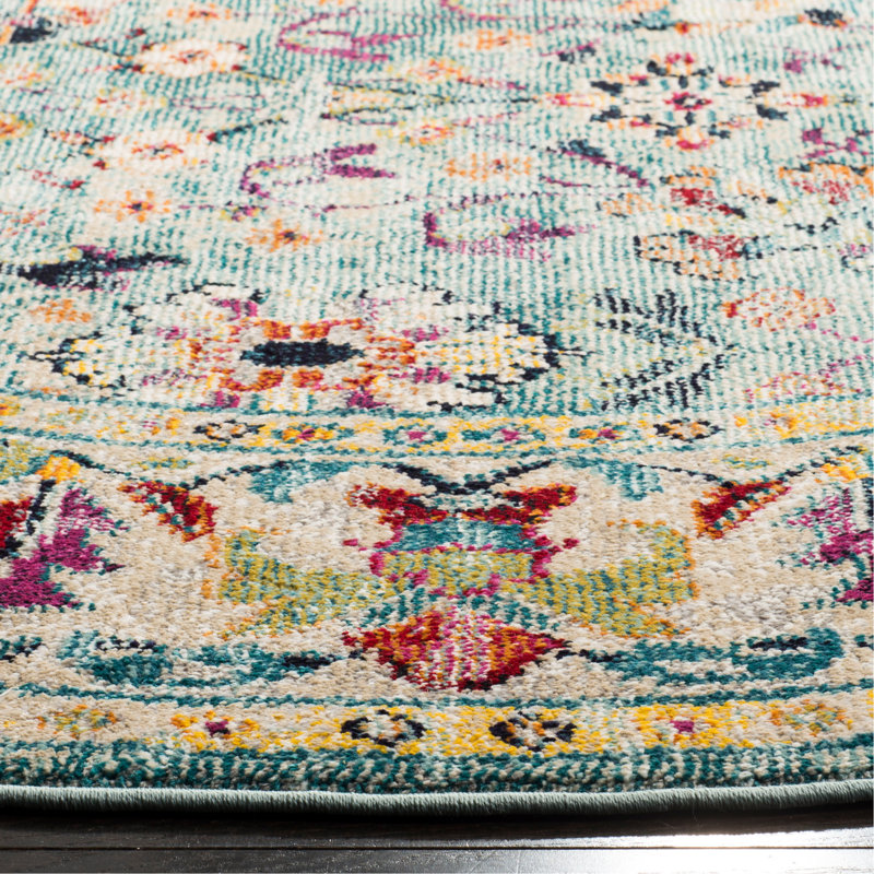 Mcintosh Savannah Performance Oriental Rug, Square 7'