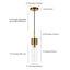Luminaire suspendu cylindrique à 1 lumière Hubbard-853865837-853865838