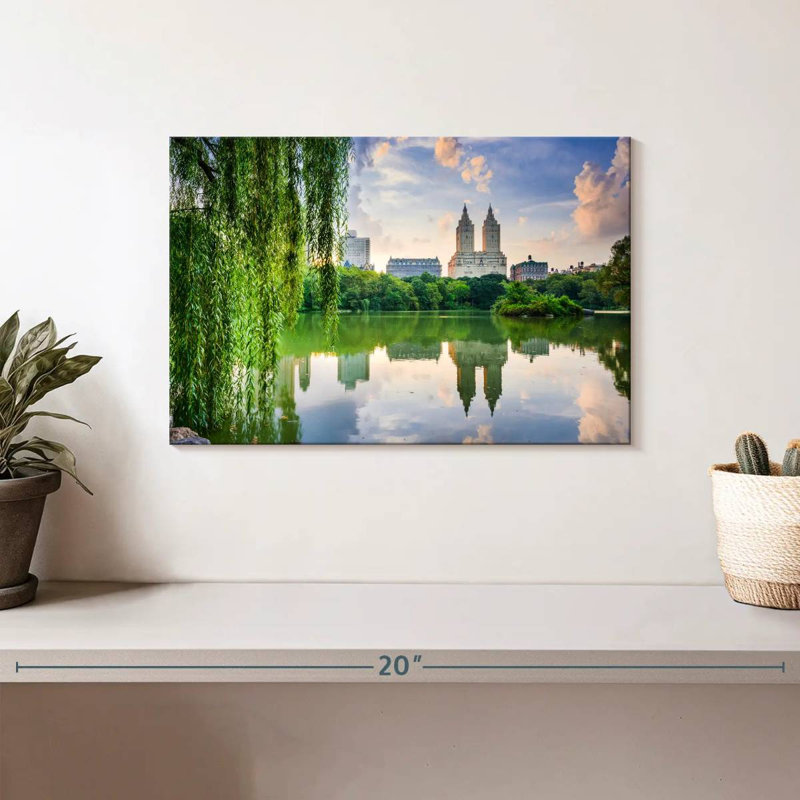 Vanna View From Central Park, 8" H x 12" W