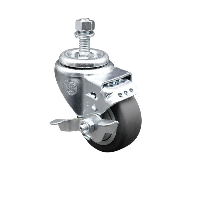 Roulettes de service de remplacement pour roulettes Colson 2.03254.445 MTG13 BRK1