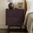 Tremolo Modern 2-Drawer Nightstand with Push-Open Fluted Fronts & Deep Bedside Storage for Bedroom-250608339
