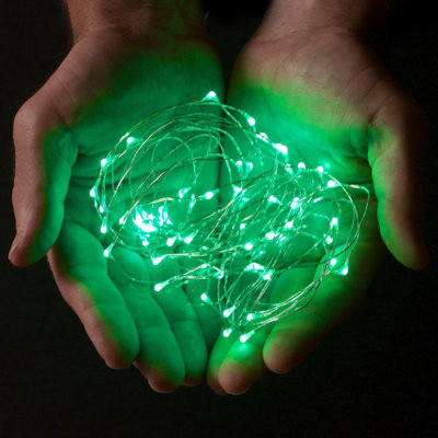 2 ensembles de guirlandes de lumières colorées 20 lumières à DEL d'intérieur et d'extérieur à piles pour bricolage, Noël, fêtes, fête, chambre à coucher et centres de table
