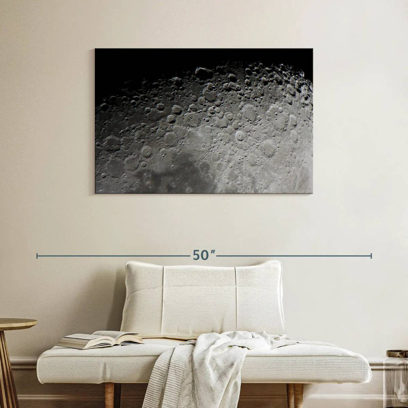 Oberle Moon Surface, 26" H x 39" W