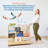 ECR4Kids Double-Sided Mobile Book Display, Classroom Bookshelf-106886384
