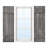 Costway Window Shutter Set Of 2 Reclaimed Wall Decor With Antiqued Surface-99172398
