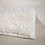 Oslo Cream Shaggy Area Rug – Soft  Polyester Carpet for Living Room & Bedroom, Hallway Runner & Mat-1244053007