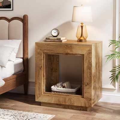 24" Farmhouse Square End Table