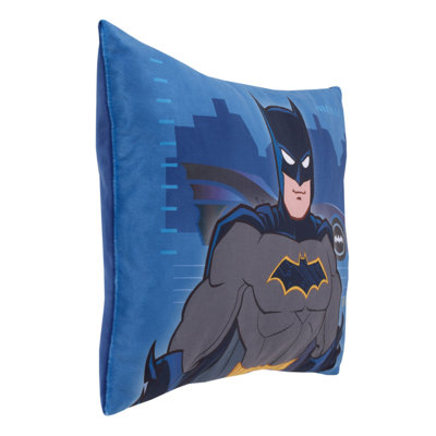  NoJo Warner Bros. Batman The Caped Crusader Decorative Toddler Pillow