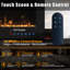 127cm Recessed & Wall-Mounted Electric Fireplace - 12 Led Flame Colours - 1800W Heater With Remote