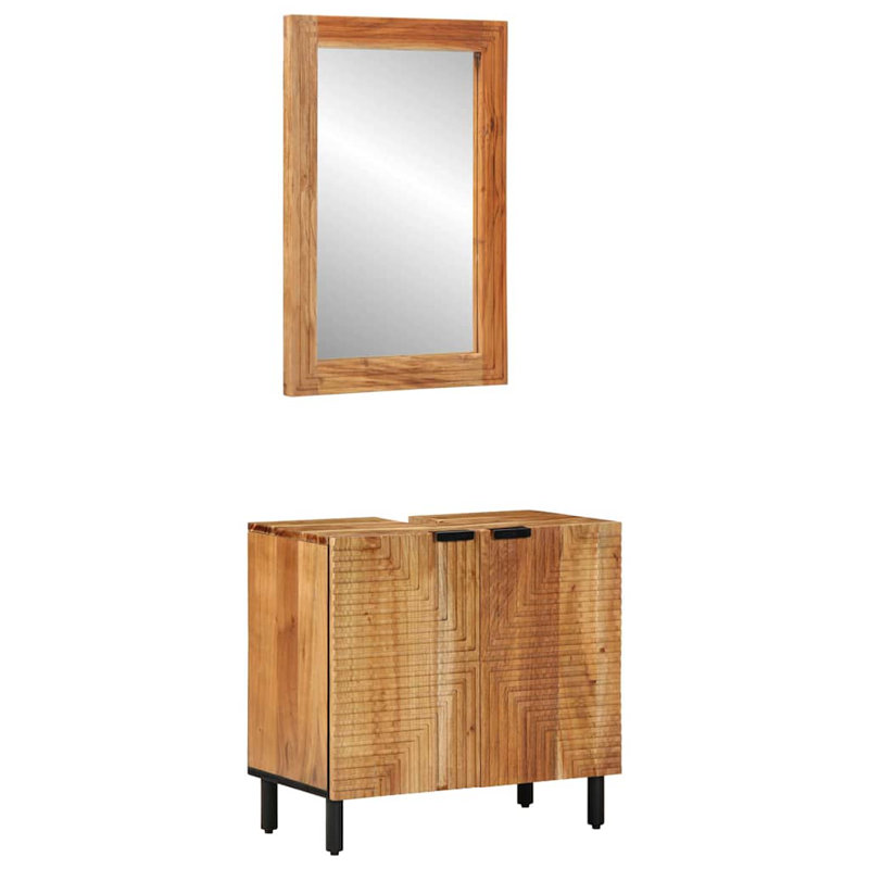 Frame Mounted Bathroom Cabinet