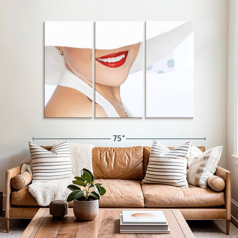 Shuttleworth Smiling Woman, 24" H x 38" W