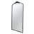 Full Length Arched Wall Mirror with Metal Frame