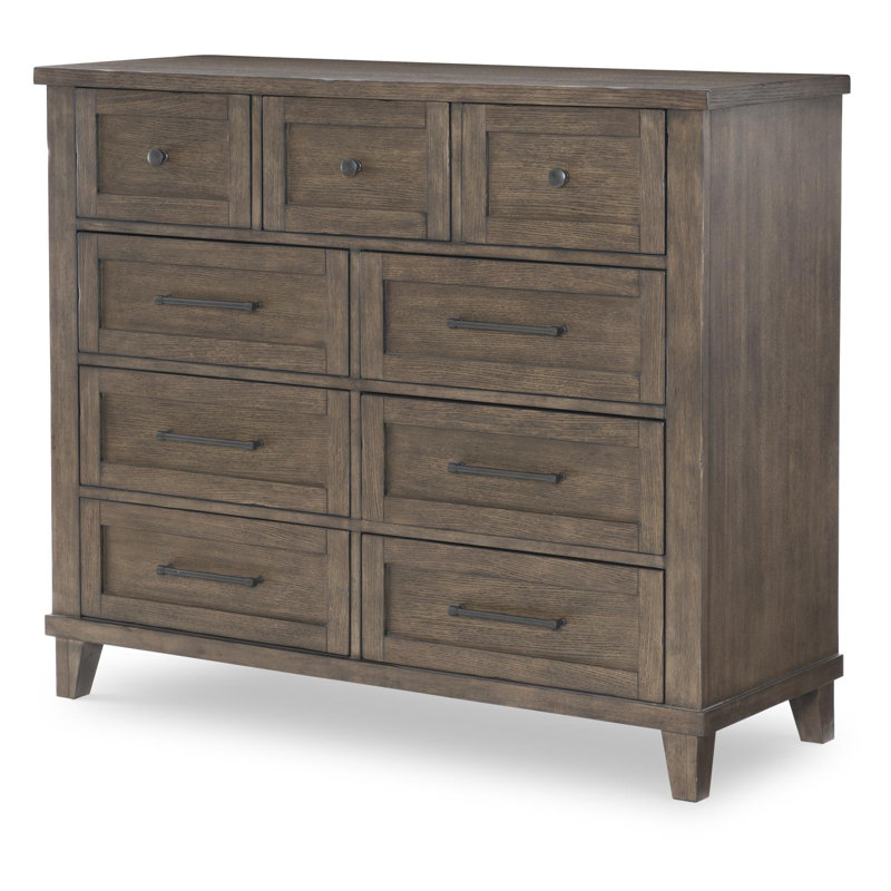 Bureau de XXX et Ooo (9 tiroirs), Brun